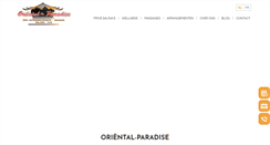 Desktop Screenshot of oriental-paradise.be
