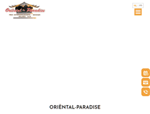 Tablet Screenshot of oriental-paradise.be